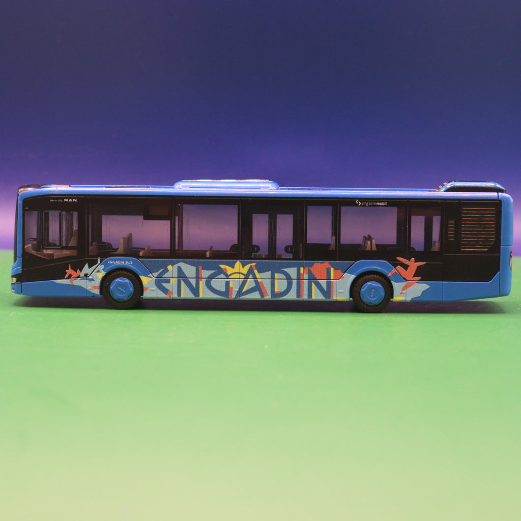 MAN New Lions City 12 - Engadin Bus - (CH) Schweiz - Linie 1 - Modellbus Rietze 75356