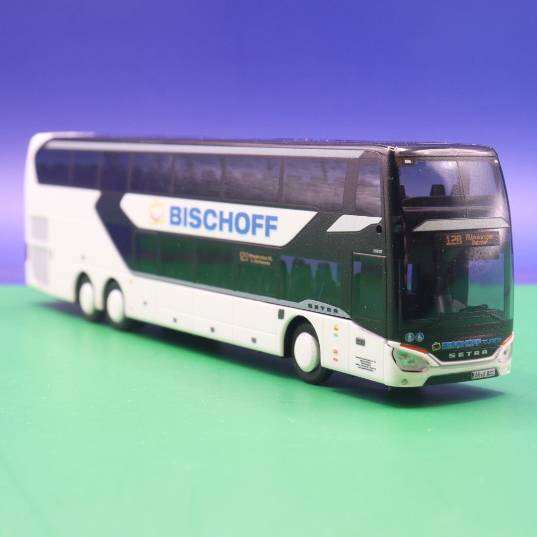 Setra S531 DT - Bischoff - Linie 120 Altenkirchen Bahnhof - Modellbus Kibri 1131014