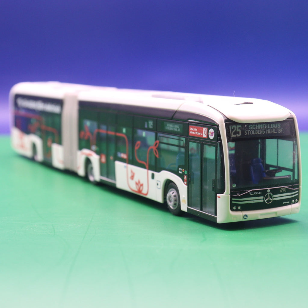 Mercedes Benz eCitaro G - ASEAG Aachen - Linie 125 Schnellbus Stolberg Mühl Bf - Modellbus Rietze (PANTOGRAPH FEHLT)