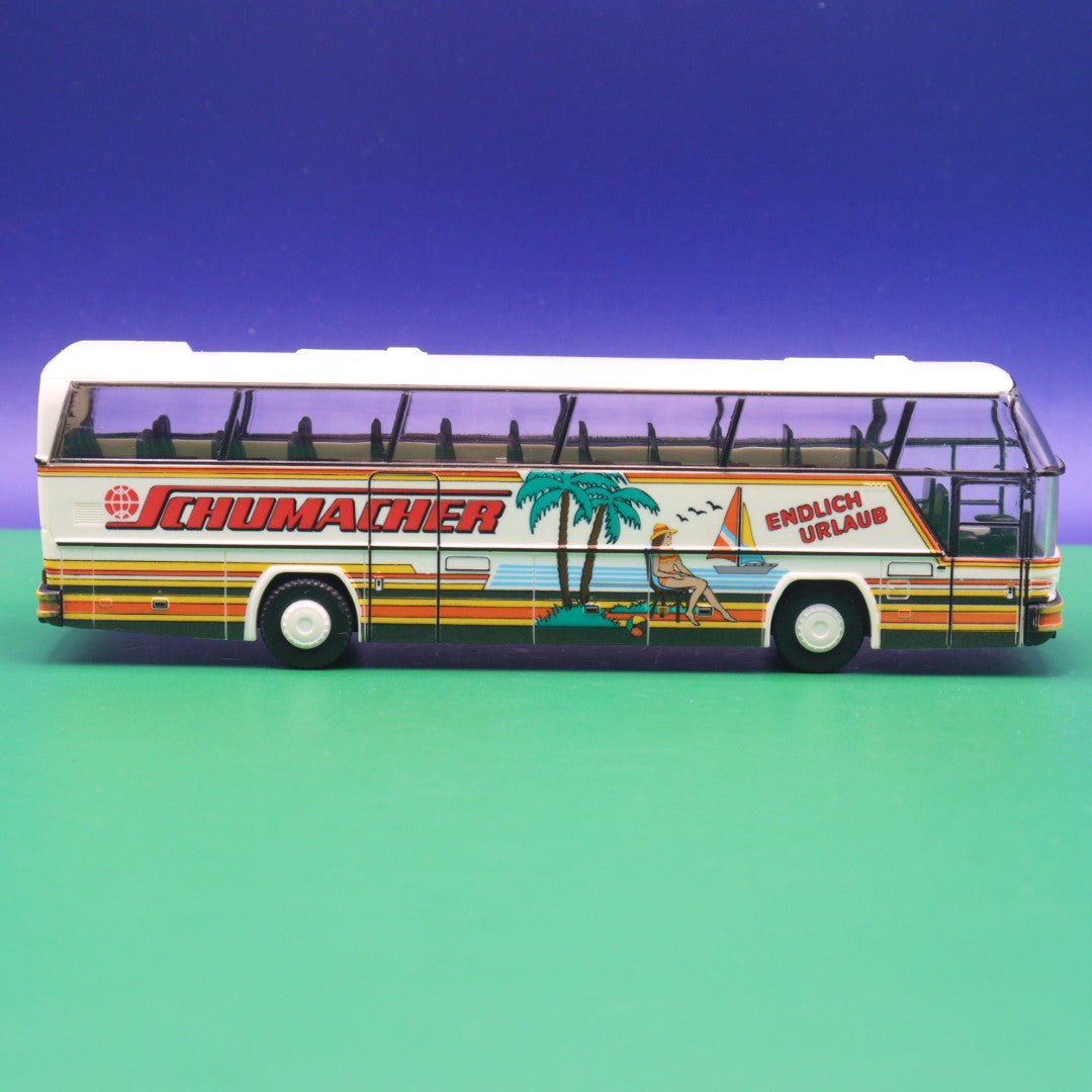 Neoplan Cityliner - Schumacher - Endlich Urlaub - Ohne Zurüstteile - Modellbus Rietze