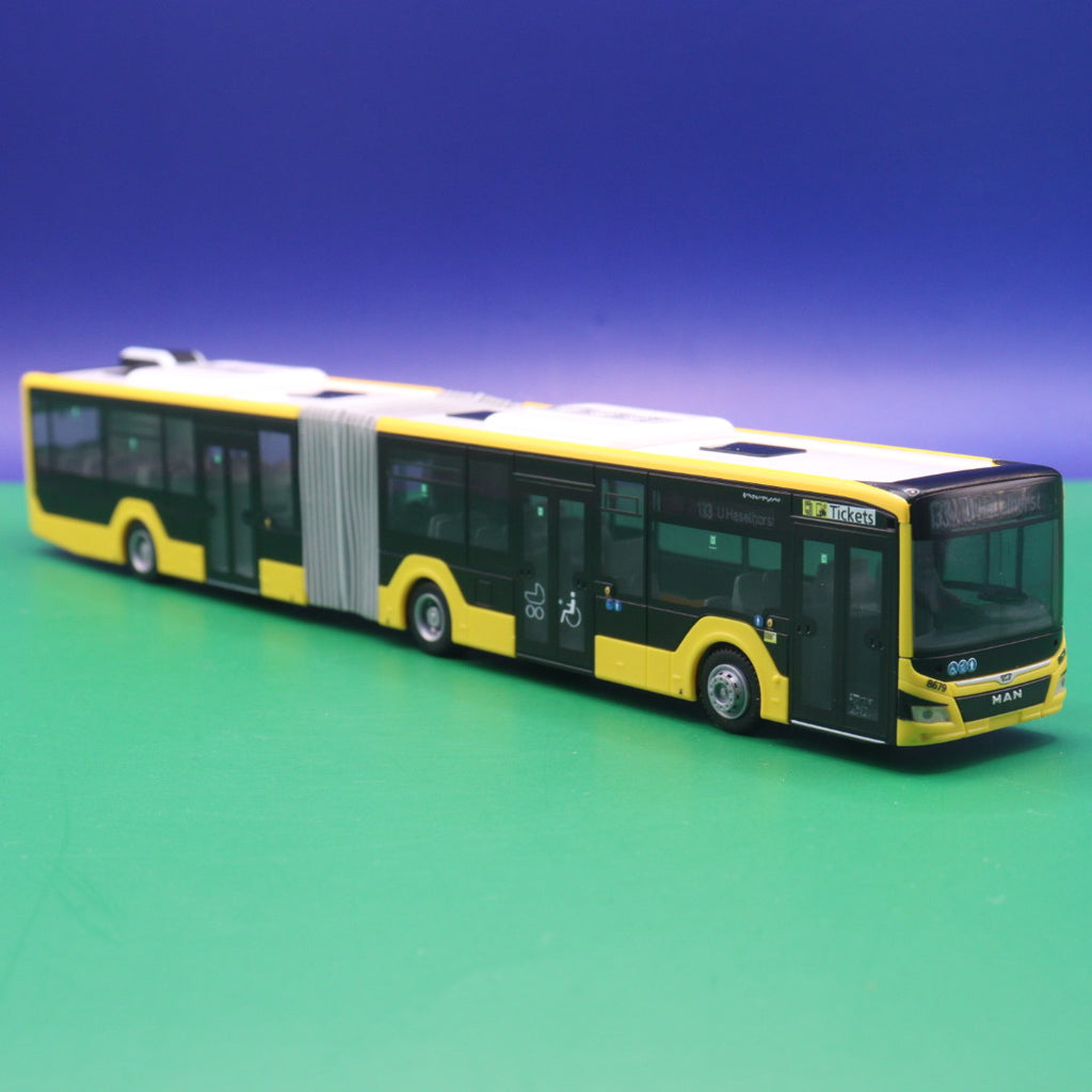 MAN New Lions City 18 - Schröder Reisen (BVG Berlin) - Linie 133 U Haselhorst - Modellbus Rietze 75889