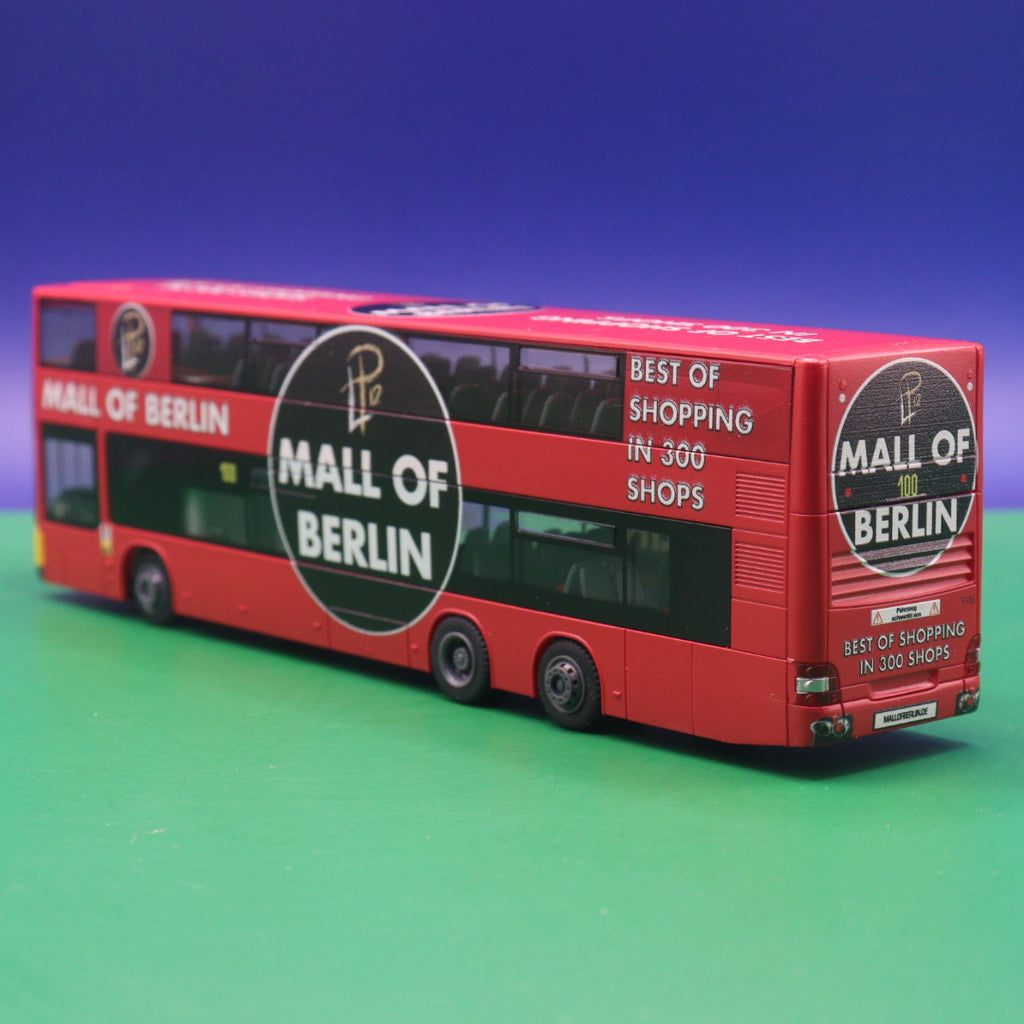 MAN DL07 - BVG Berlin - Mall of Berlin - Linie 100 S+U Bahnhof Alexanderplatz - Modellbus Rietze 67773