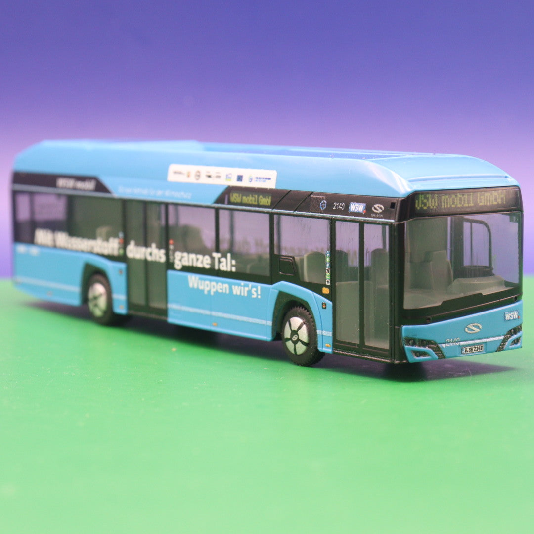 Solaris Urbino 12 Hydrogen - WSW Wuppertal - Mit Wasserstoff durchs ganze Tal - Modellbus Rietze