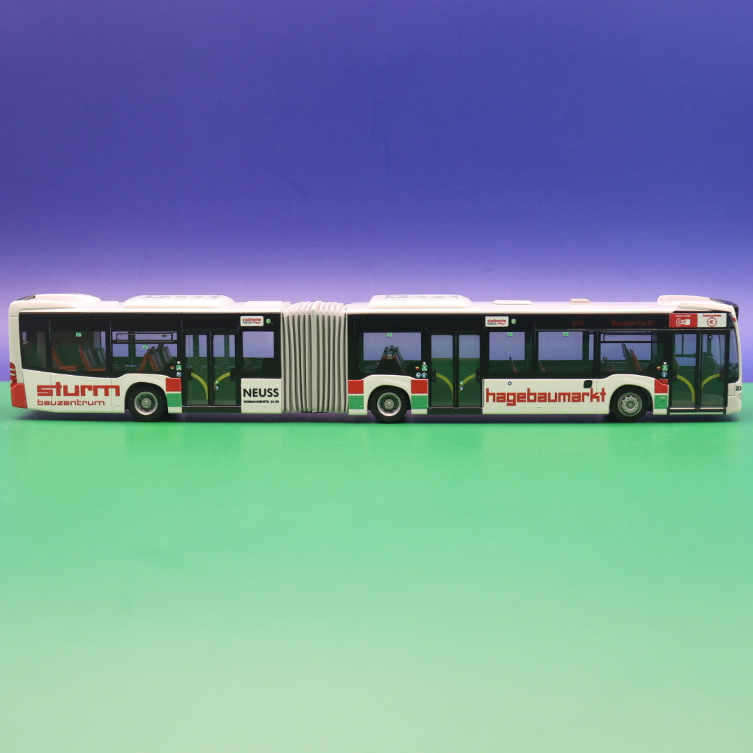 Mercedes Benz Citaro C2 - Stadtwerke Neuss - Hagebaumarkt - Modellbus Rietze 69323