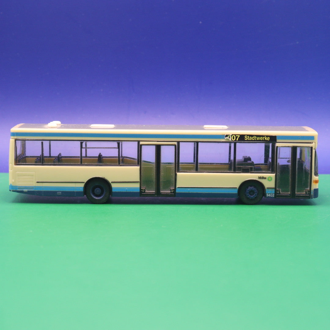 Mercedes Benz O 405 - NEW möbus - Linie 007 Stadtwerke - Gebraucht, Ohne OVP - Modellbus Kempel