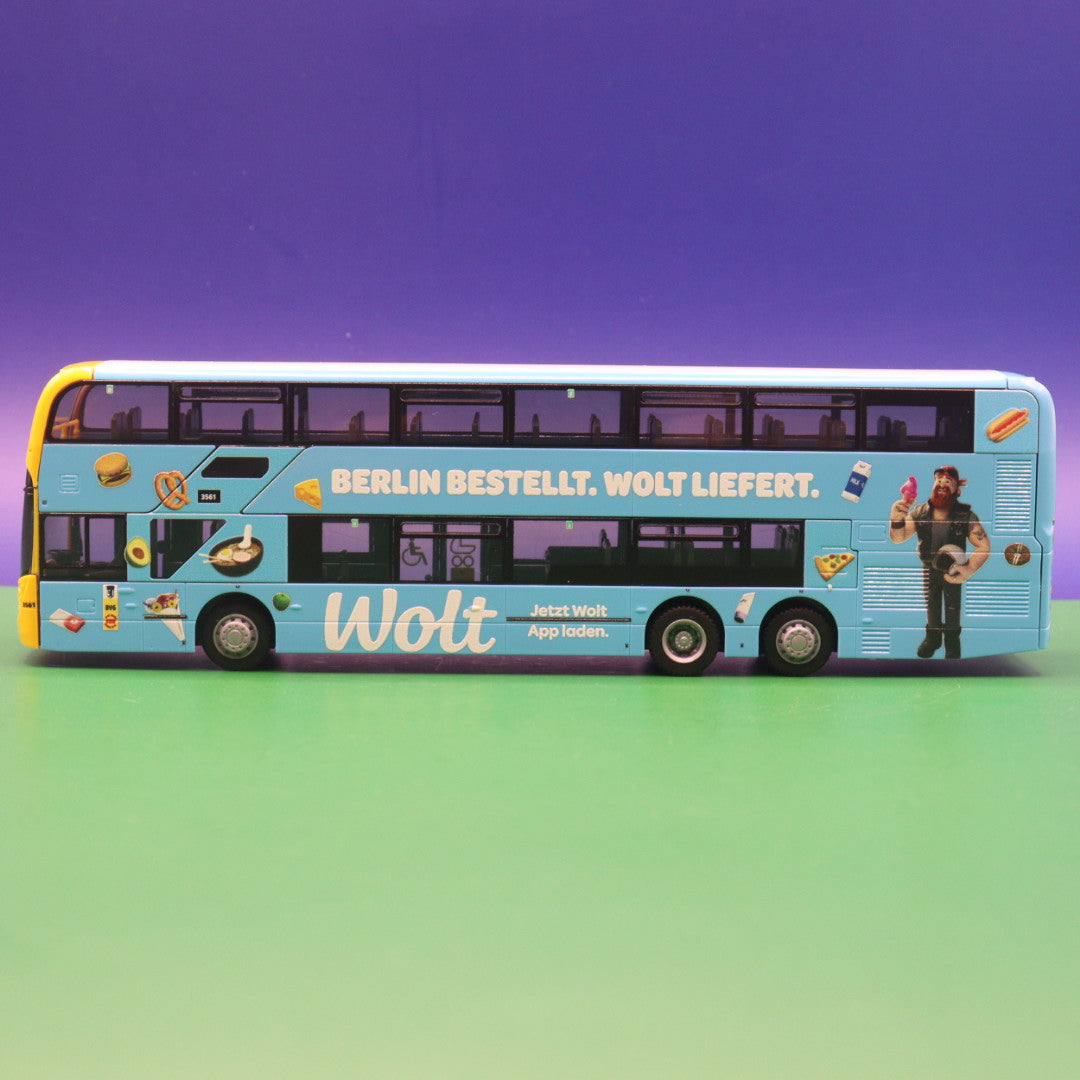 Alexander Dennis Envirno 500 - Wolt - BVG Berlin - Modellbus Rietze 78001