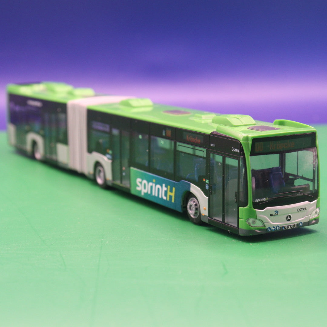 Mercedes Benz Citaro C2 G  Hybrid - Üstra Hannover - SprintH - Linie 800 Kröpcke - Modellbus Rietze
