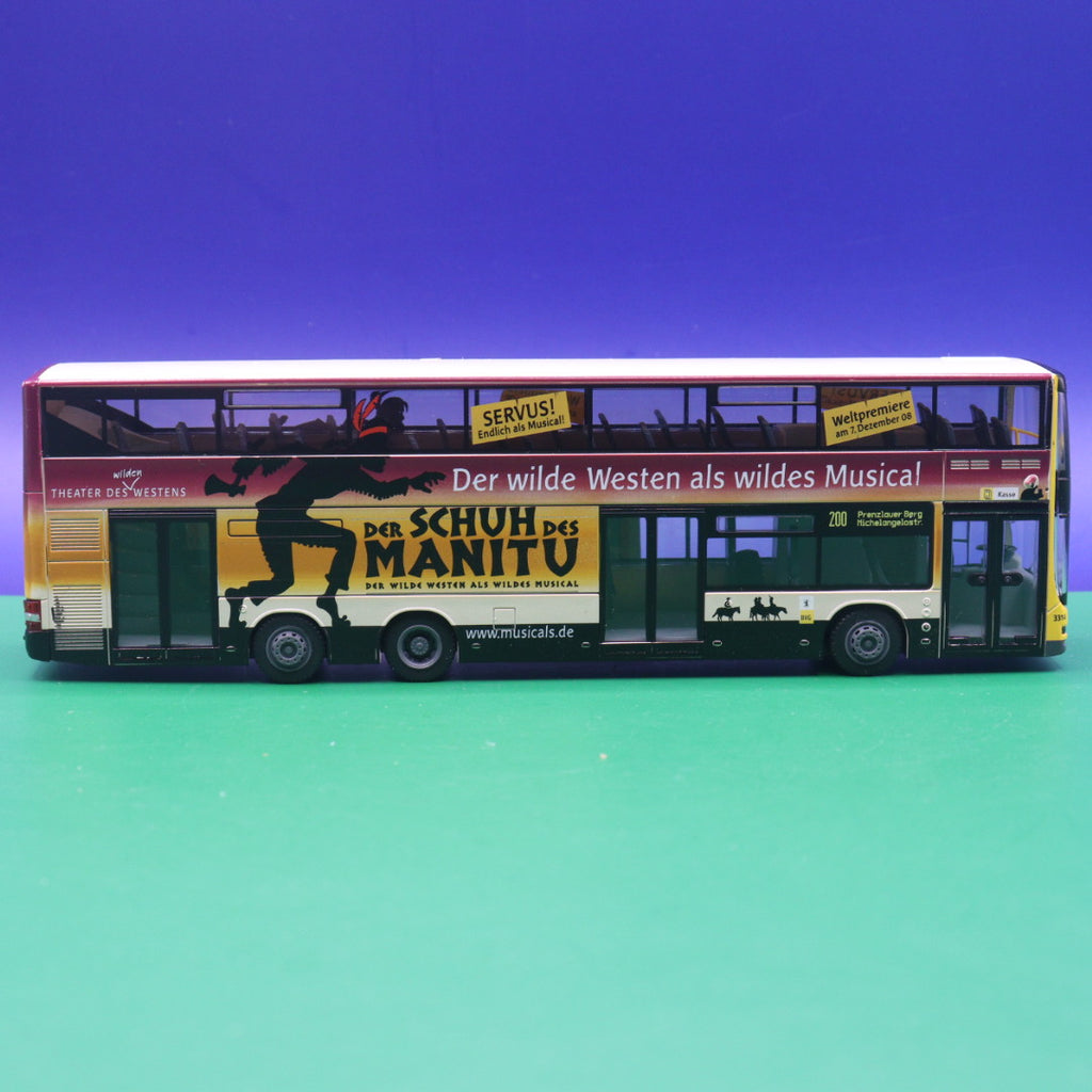 MAN Lions City DL07 - BVG Berlin - Der Schuh des Manitu - Modellbus Rietze 67712 (08/2009)