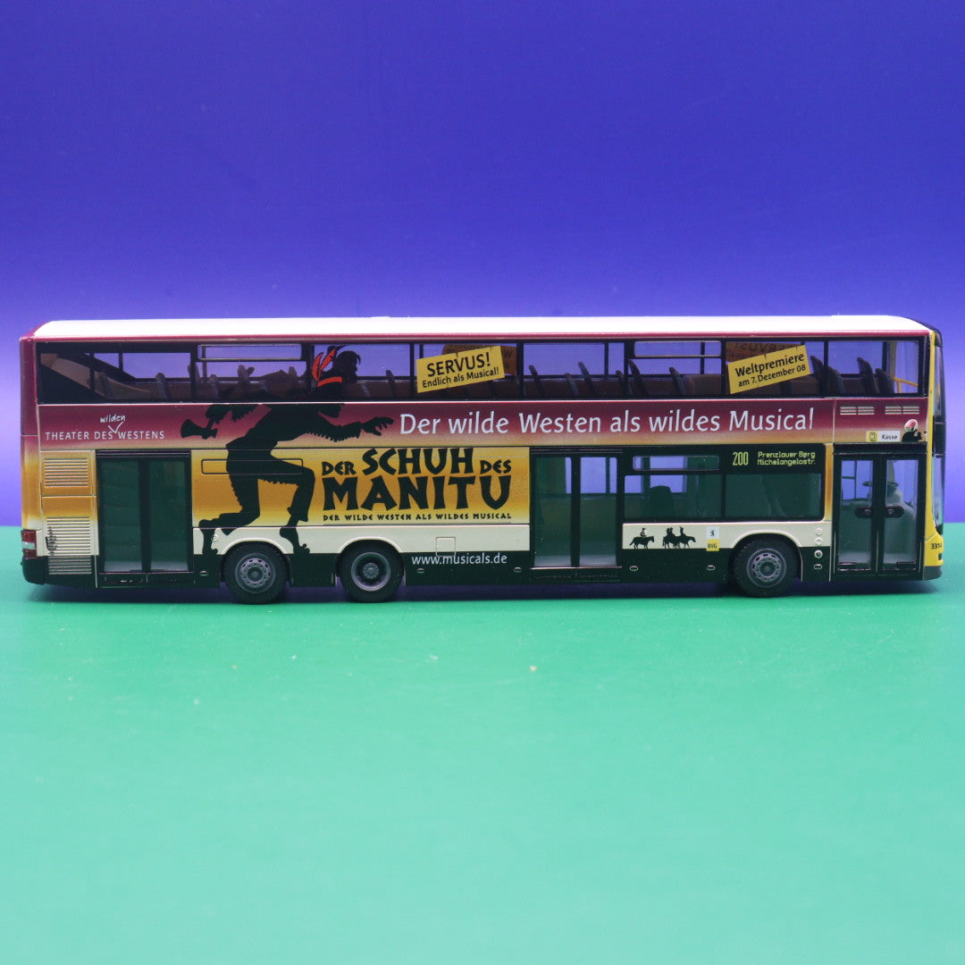 MAN Lions City DL07 - BVG Berlin - Der Schuh des Manitu - Modellbus Rietze 67712 (08/2009)