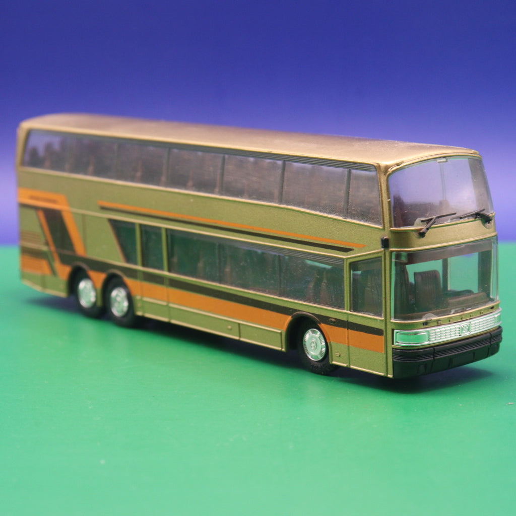 Setra S 228 DT - Setra Imperial Gold - Gebraucht, Ohne OVP - Modellbus Herpa