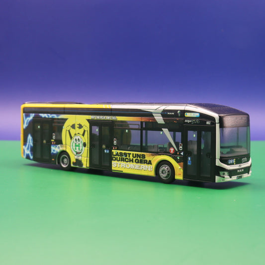 MAN Lion s City 12 E, GVB Gera Modellbus Rietze 76323 Gebraucht