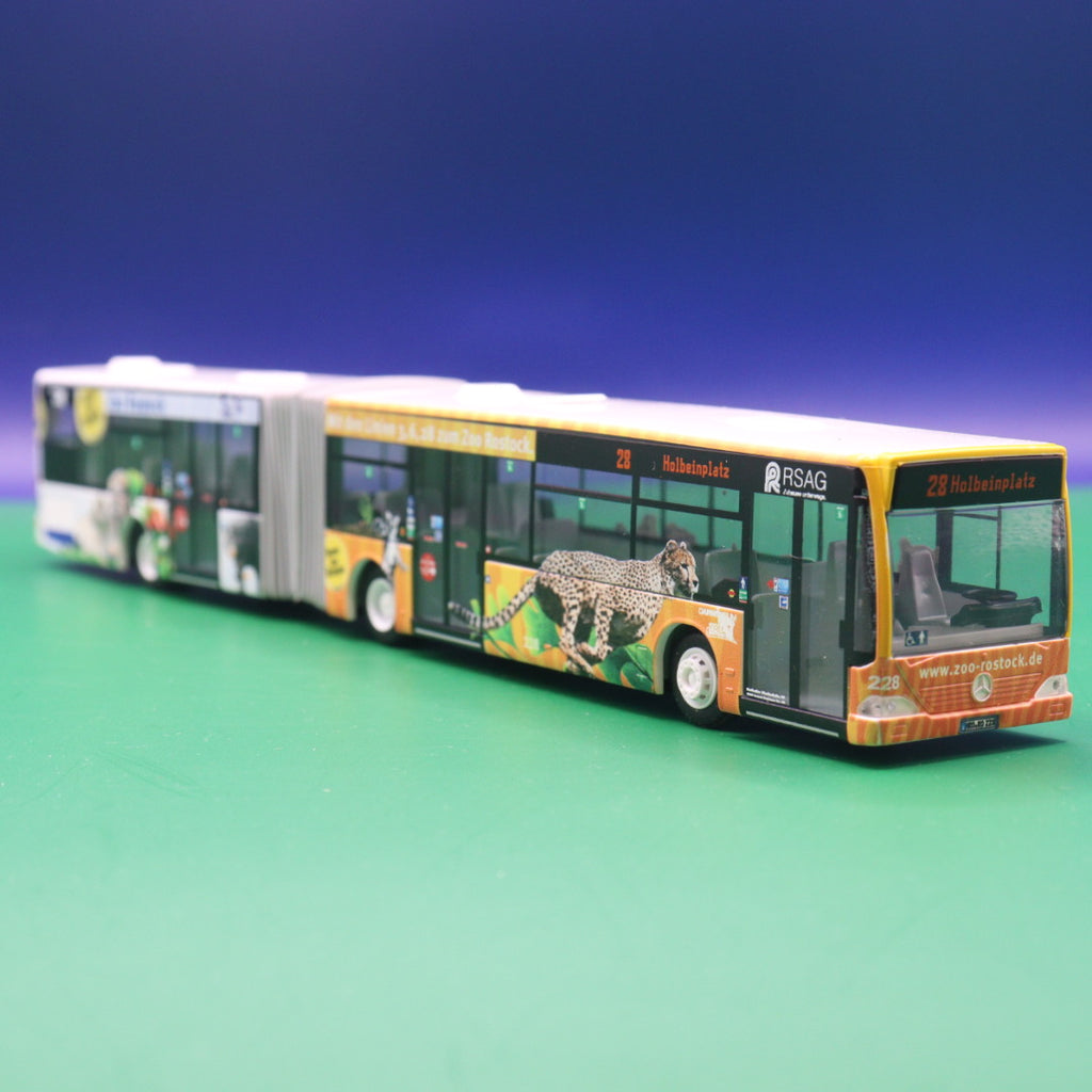 Mercedes Benz O530 Citaro G - RSAG Rostock - Zoo Rostock - Modellbus Rietze 67077