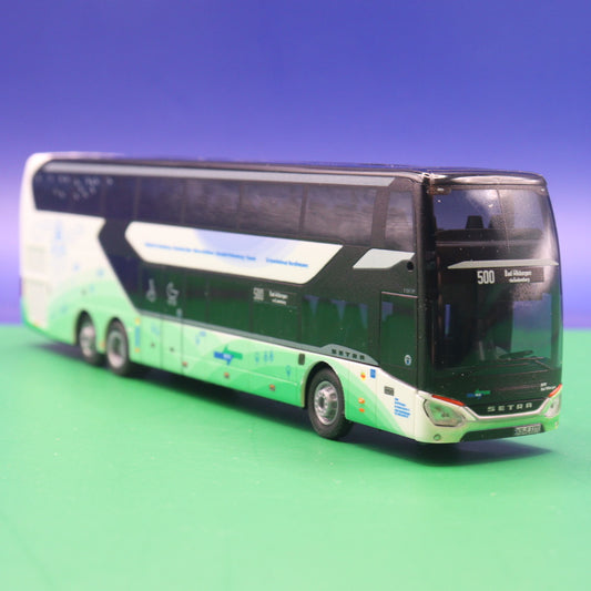 Setra S531 DT - BKW NVV Nordhessischer Verkehrsverbund - Linie 500 Bad Wildungen - Modellbus Kibri 1131015
