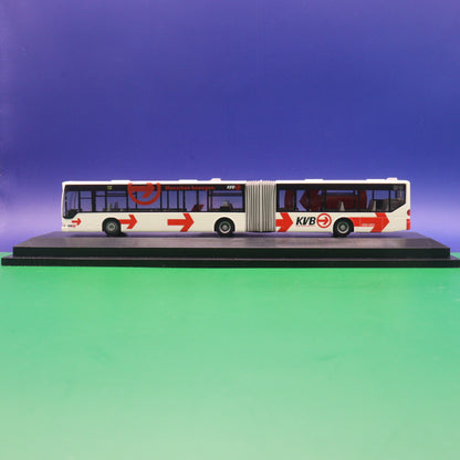 Mercedes Benz O530 Citaro G - KVB Köln - Linie 132 Dom/Hbf - Modellbus Rietze mit Präsentierbox