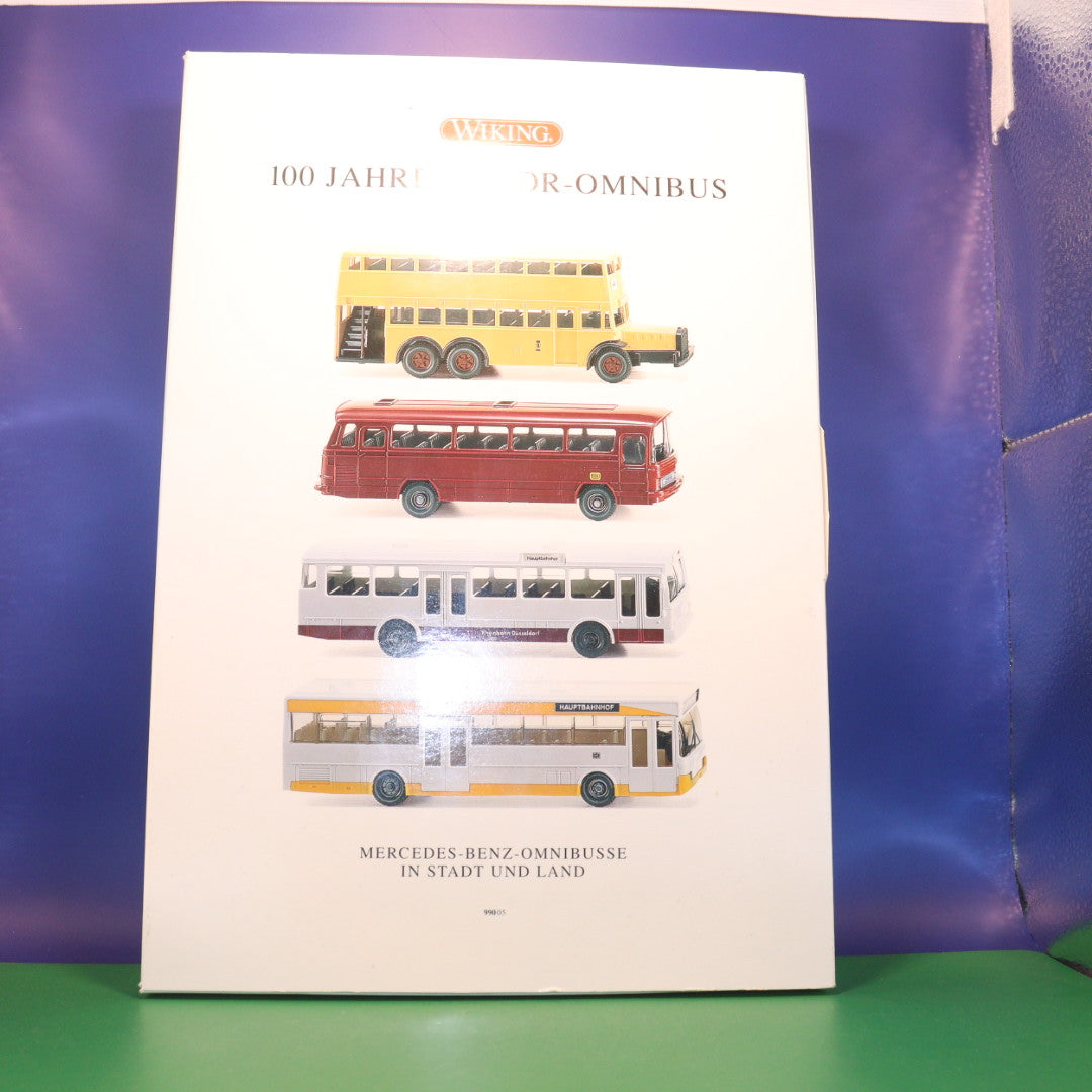 100 Jahre Omnibus Modellbus Set Wiking