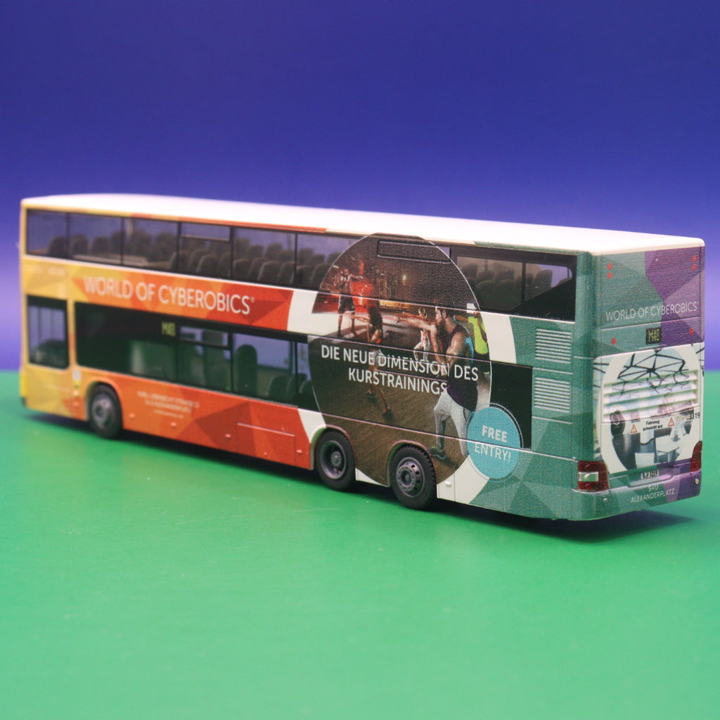 MAN Lions City DL 07 - BVG Berlin - Cyberobics - Linie M48 S+U Bahnhof Alexanderplatz - Modellbus Rietze 67774