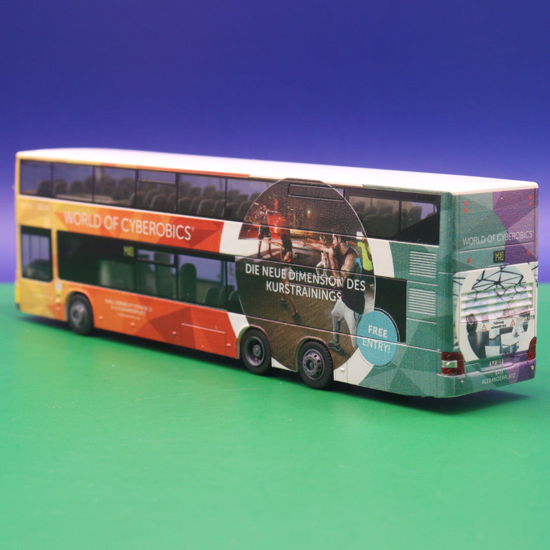 MAN Lions City DL 07 - BVG Berlin - Cyberobics - Linie M48 S+U Bahnhof Alexanderplatz - Modellbus Rietze 67774