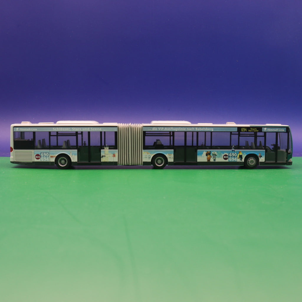 Mercedes Benz Citaro C2 GÜ - Filmstadtlinie Babelsberg - VIP Potsdam - Modellbus Rietze 67028 (Erscheinungsjahr: 04/2011)