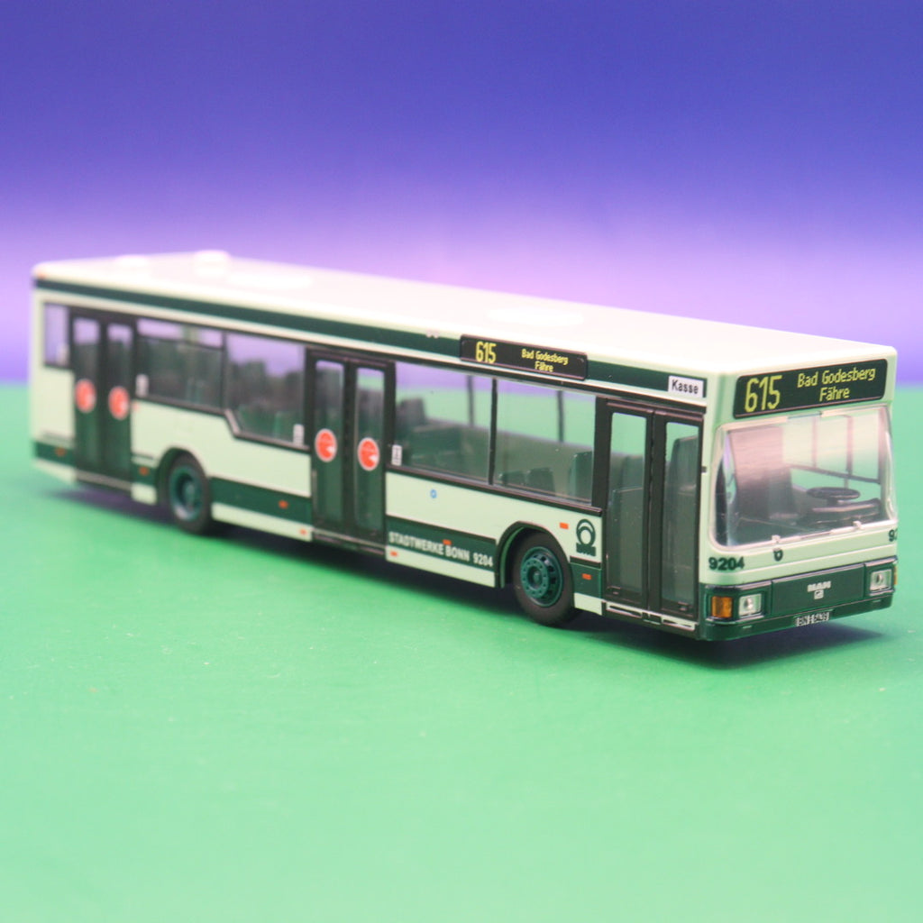 MAN NL 202 - SWB Bonn - Linie 615 Bad Godesberg Fähre - Linie 615 Bad Godesberg Fähre - Modellbus Rietze (Auflage 150 Stück)