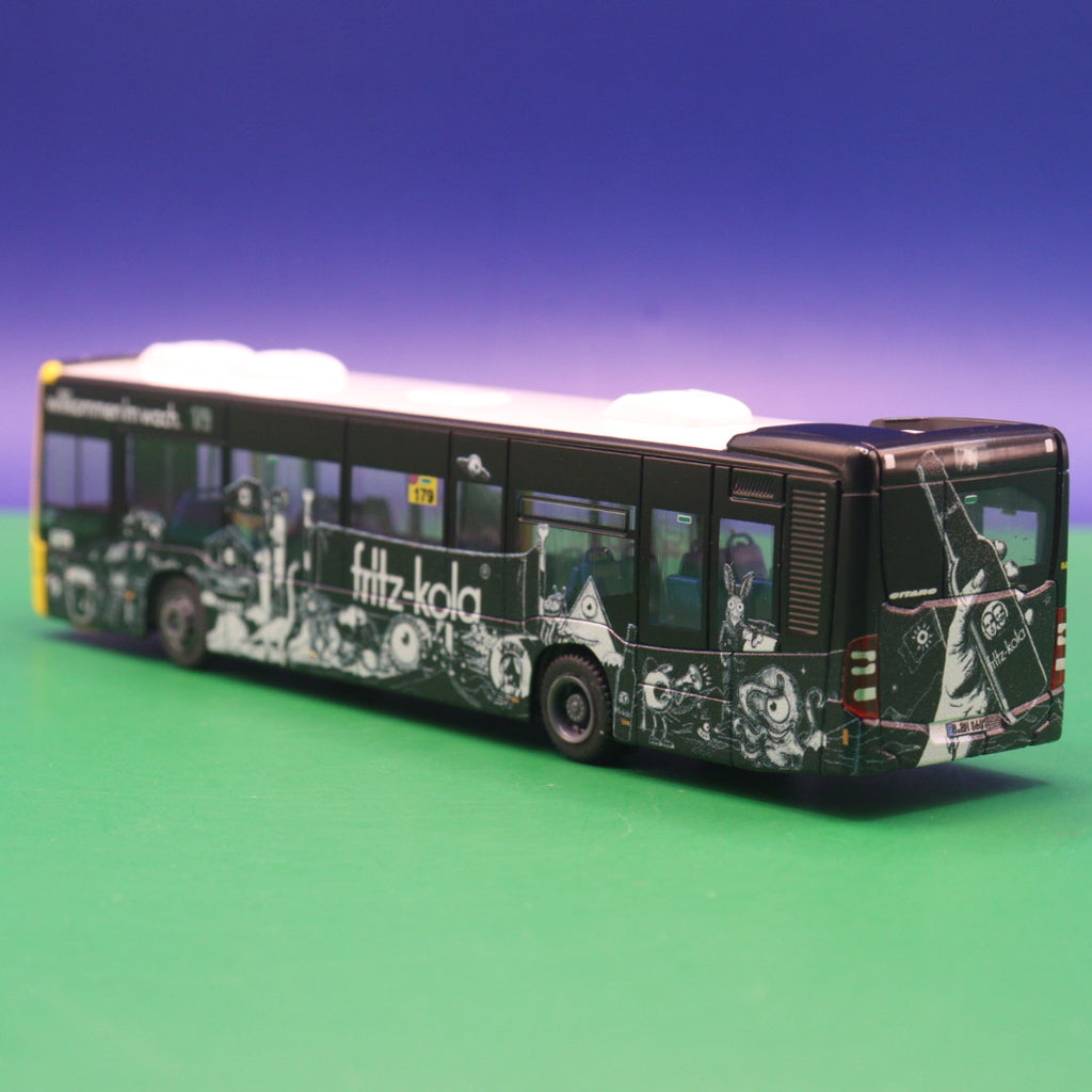 Mercedes Benz Citaro C2 - Omnibusgesellschaft Hartmann (BVG Berlin) - Fritz Kola - Linie 179 Buckow Gerlinger Str - LIMITIERTE AUFLAGE 150 Stück - Modellbus Rietze 73459