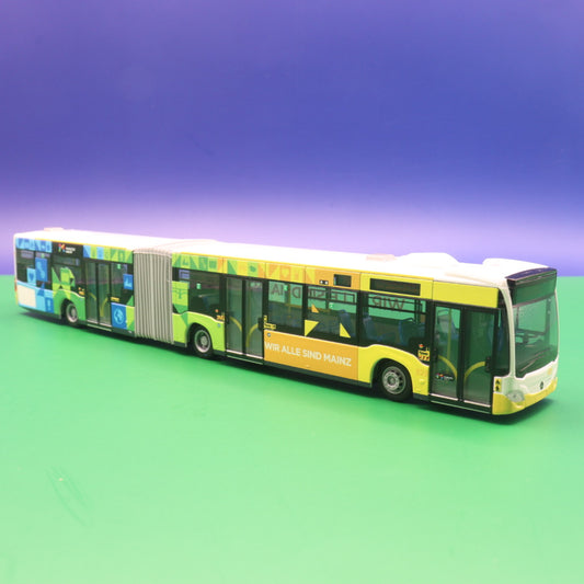 Mercedes Benz Citaro C2 G - MVG Mainz - "Wir alle sind Mainz" - Modellbus Rietze 68836