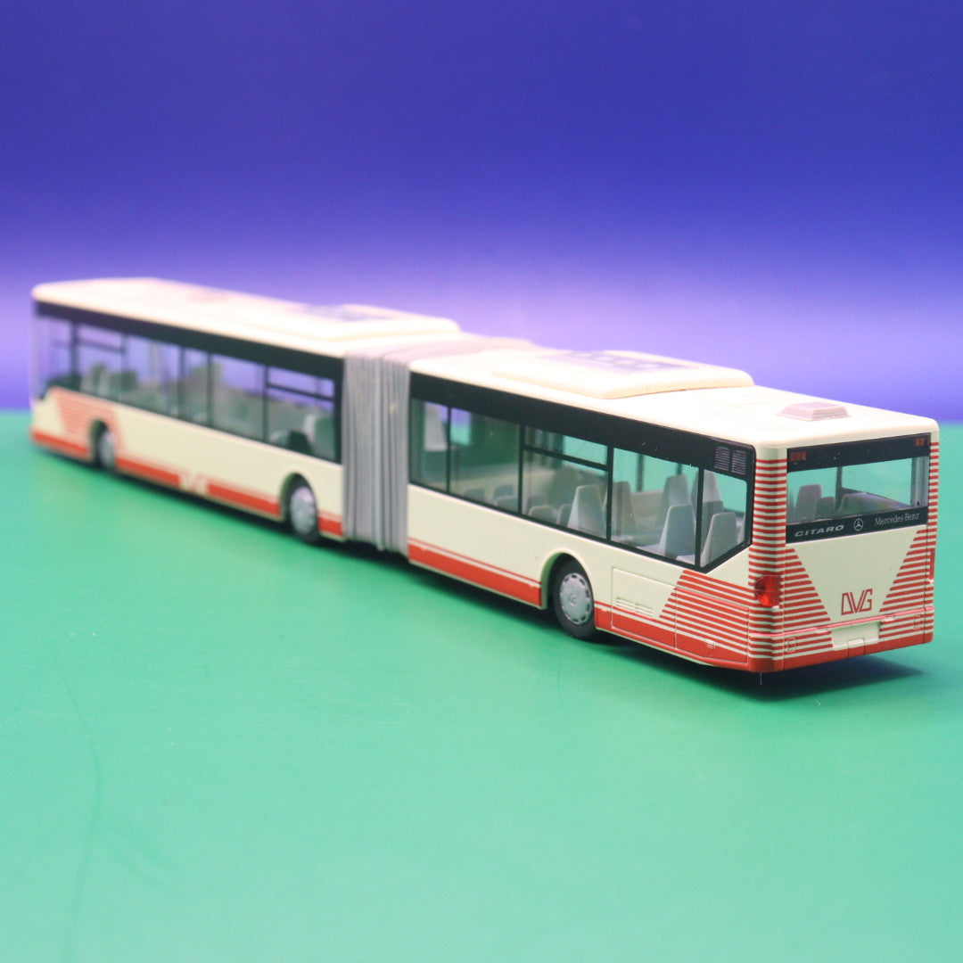 Mercedes Benz O530 Citaro G - DVG Duisburg - Duisburger Verkehrsgesellschaft - Ziel: Dienstfahrt nicht einsteigen - Modellbus Rietze 62807