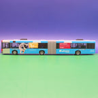 Solaris Urbino 18 - Rheinbahn Düsseldorf - Lebara mobile - Linie 738 Düsseldorf Hbf - Modellbus Rietze 66857 - Erscheinungsjahr: 08/2015