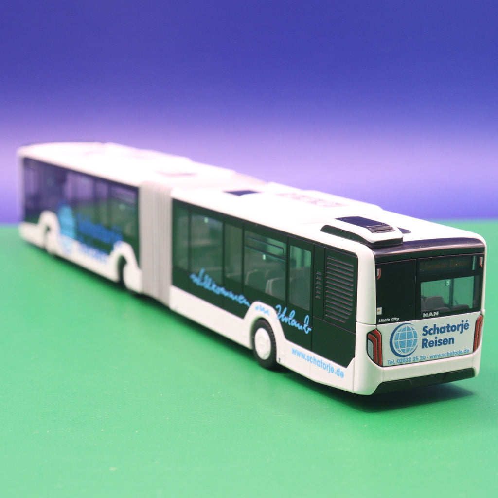 MAN New Lions City 18 - Schatorje Reisen - Modellbus Rietze 75849 (Ohne OVP / Zurüstteile)