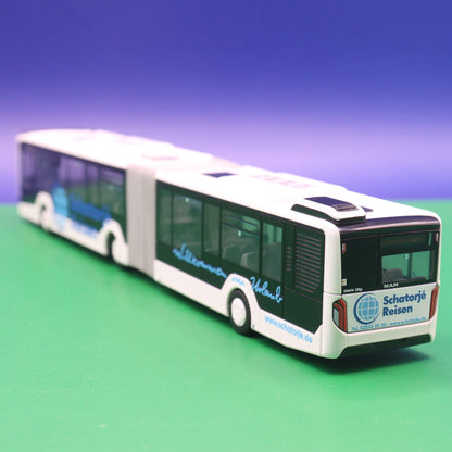 MAN New Lions City 18 - Schatorje Reisen - Modellbus Rietze 75849 (Ohne OVP / Zurüstteile)