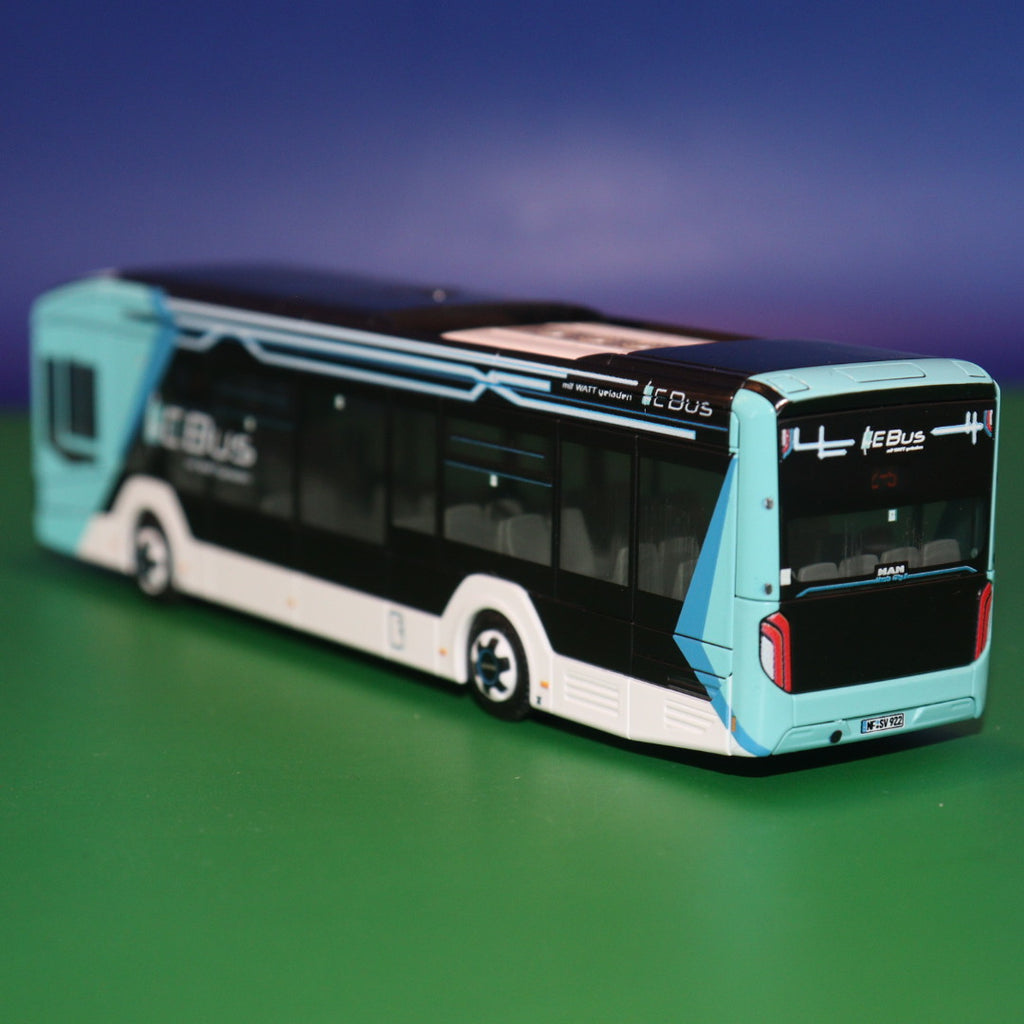 MAN Lions City 12E - E Bus - mit Watt geladen - Sylt Edition 2023 - Modellbus Rietze