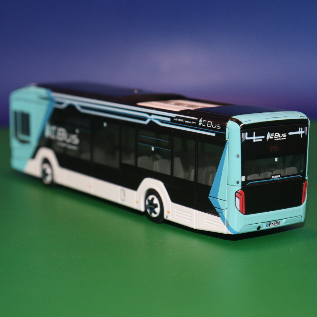 MAN Lions City 12E - E Bus - mit Watt geladen - Sylt Edition 2023 - Modellbus Rietze