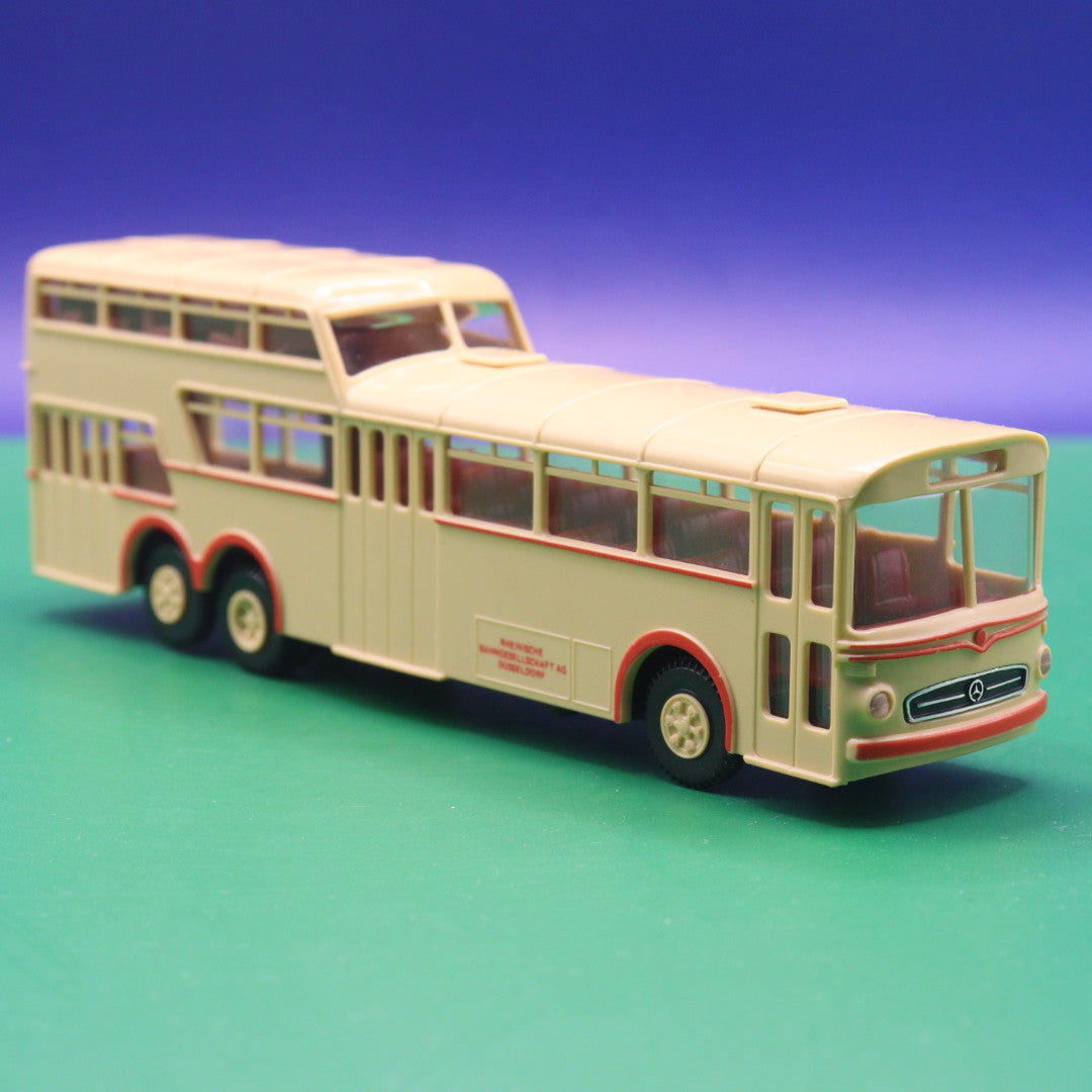 Mercedes Benz O 317 - Rheinische Bahngesellschaft Düsseldorf - Gebraucht, Ohne OVP - Modellbus Brekina