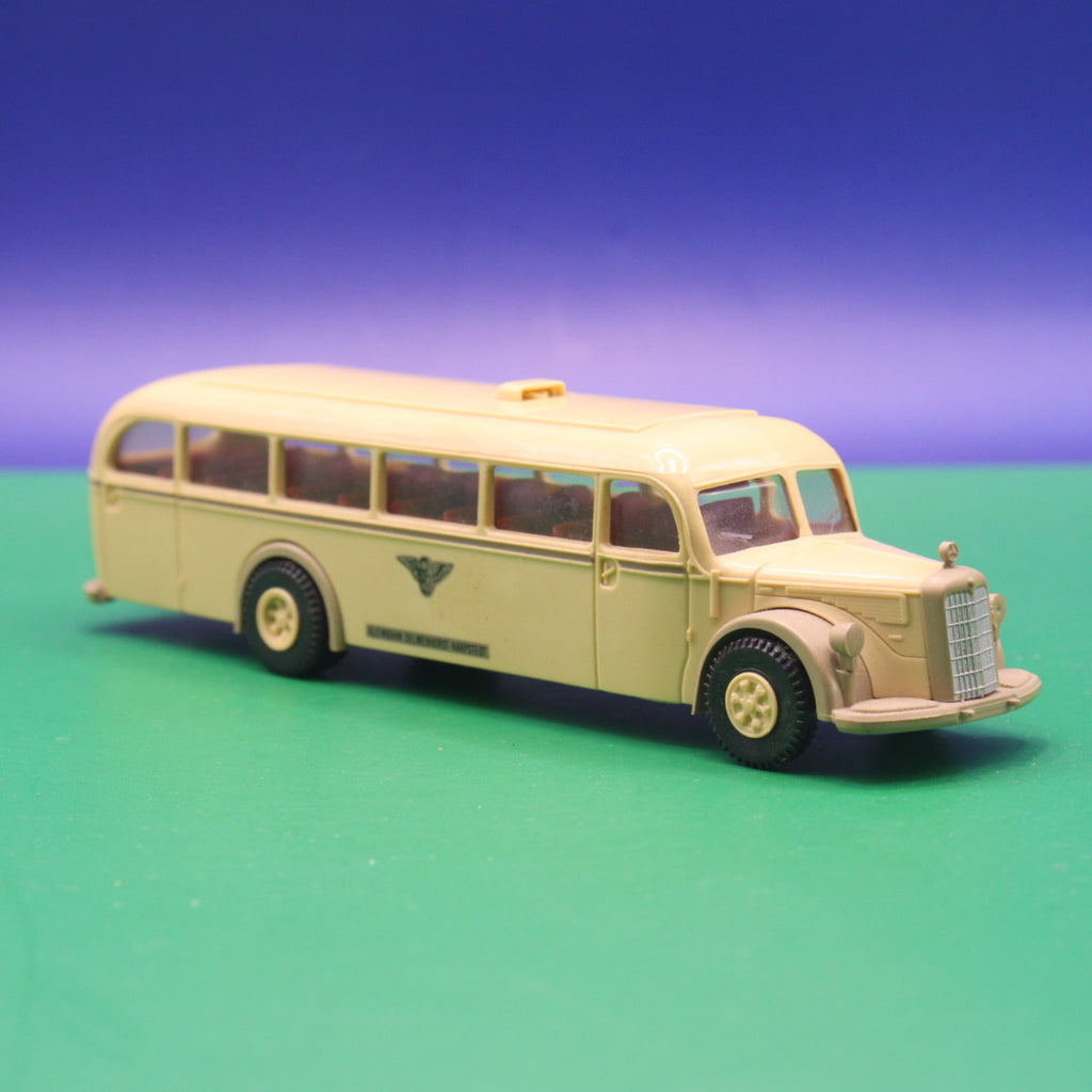 Mercedes Benz O 5000 - Kleinbahn Delmenhorst Harpstedt - Gebraucht, Ohne OVP - Modellbus Brekina