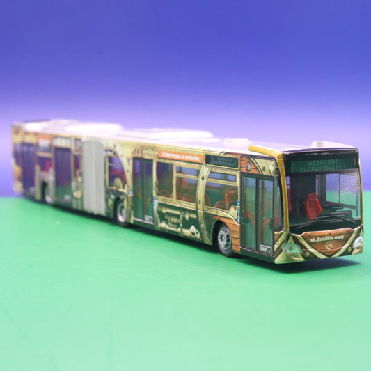 Mercedes Benz Citaro C2 G - Verkehrsbetriebe Hamburg-Holstein GmbH VHH - Stilbruch - Linie 3 Metrobus Rathausmarkt - Modellbus Rietze 67073 - Erscheinungsjahr: 02/2015