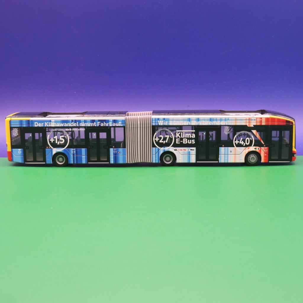 MAN Lion s City 18 E - Stadtwerke Tübingen - Klima E-Bus Modellbus Rietze 76513