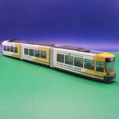 Adtranz GT6 - BVG Berlin - Vattenfall - Wagen 1048 - Modellbahn Rietze STRA01000