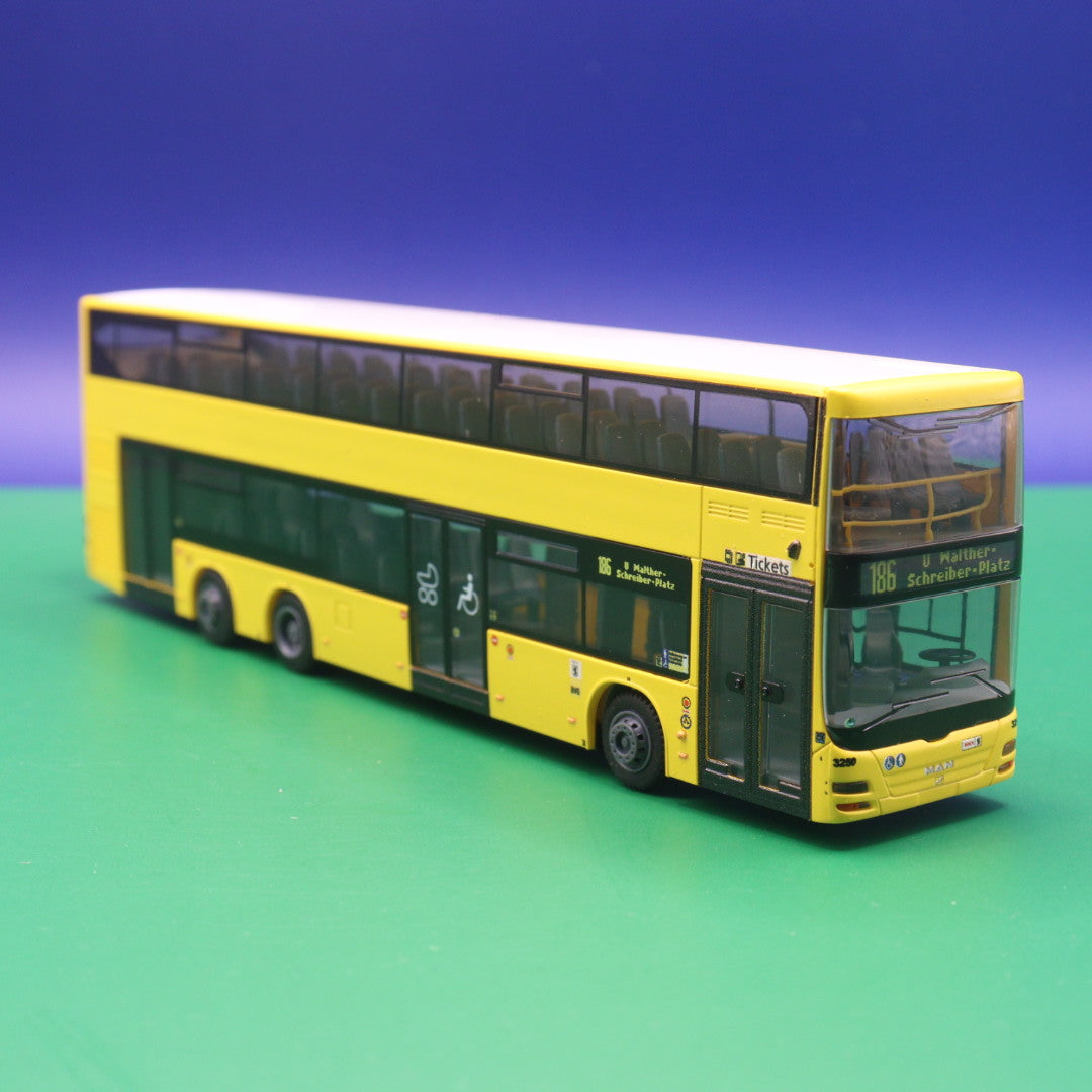MAN Lions City DL 07 - BVG Berlin - Linie 186 U Walther Schreiber Platz - Modellbus Rietze 67798