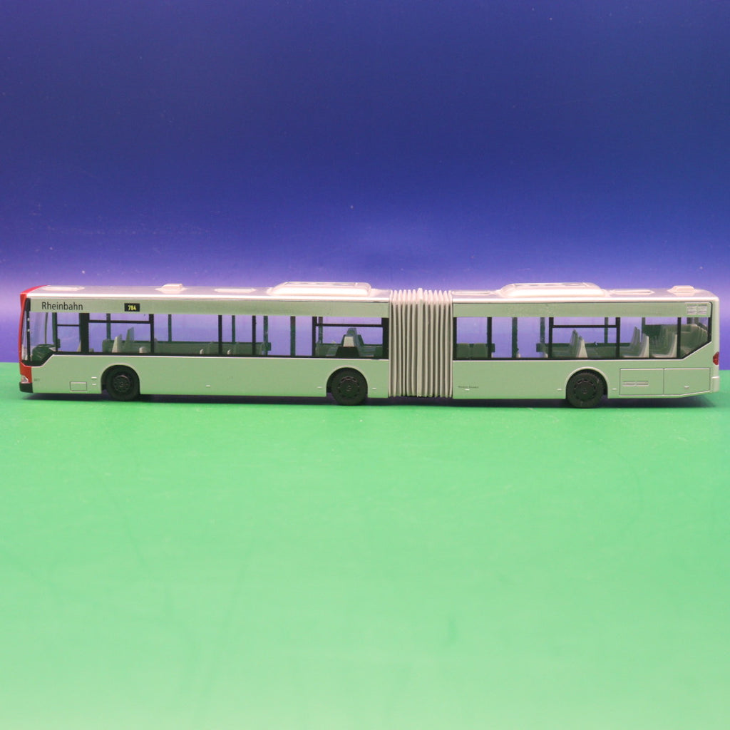 Mercedes Benz Citaro O530 G - Rheinbahn Düsseldorf - Linie 784 D Benrath S - Modellbus Rietze (FALSCHE OVP) (Ohne Zurüstteile)