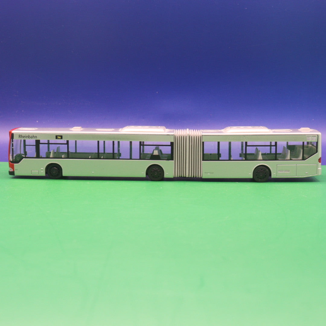 Mercedes Benz Citaro O530 G - Rheinbahn Düsseldorf - Linie 784 D Benrath S - Modellbus Rietze (FALSCHE OVP) (Ohne Zurüstteile)