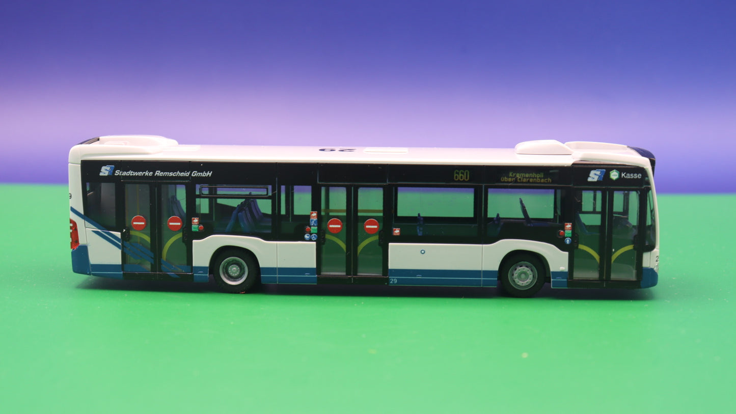 Mercedes Benz CItaro C2 - Stadtwerke Remscheid - Modellbus Rietze 69481