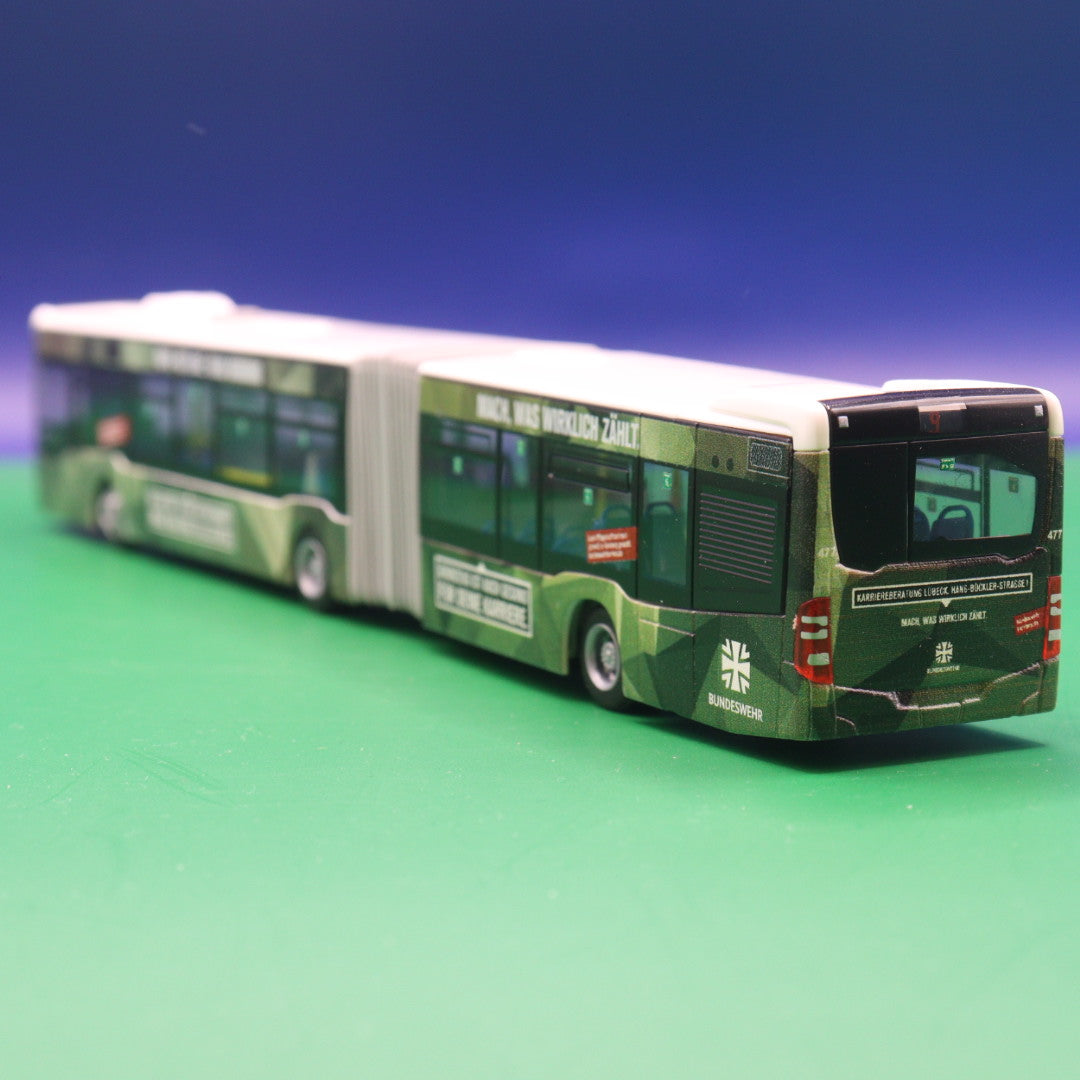 Mercedes Benz Citaro C2 G - Stadtverkehr Lübeck - Bundeswehr - Modellbus Rietze 73693