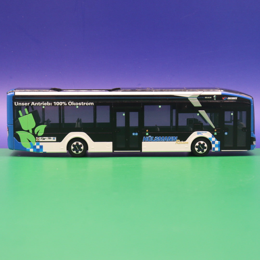 MAN Lions City 12E - Hülsmann Reisen Osnabrück - 100% Ökostrom - Modellbus Rietze 76355