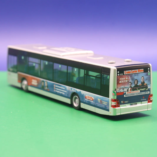 MAN Lions City - VHH Hamburg Holstein - 150 Jahre Feuerwehr Hamburg - Modellbus Rietze 73925