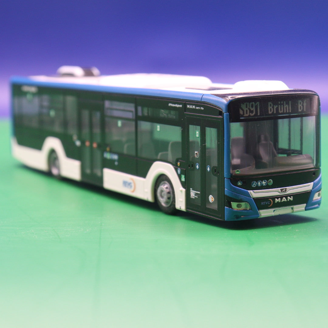 MAN New Lions City 12 - REVG - Linie SB91 Brühl Bf Hürth Mitte - Modellbus Rietze 75376