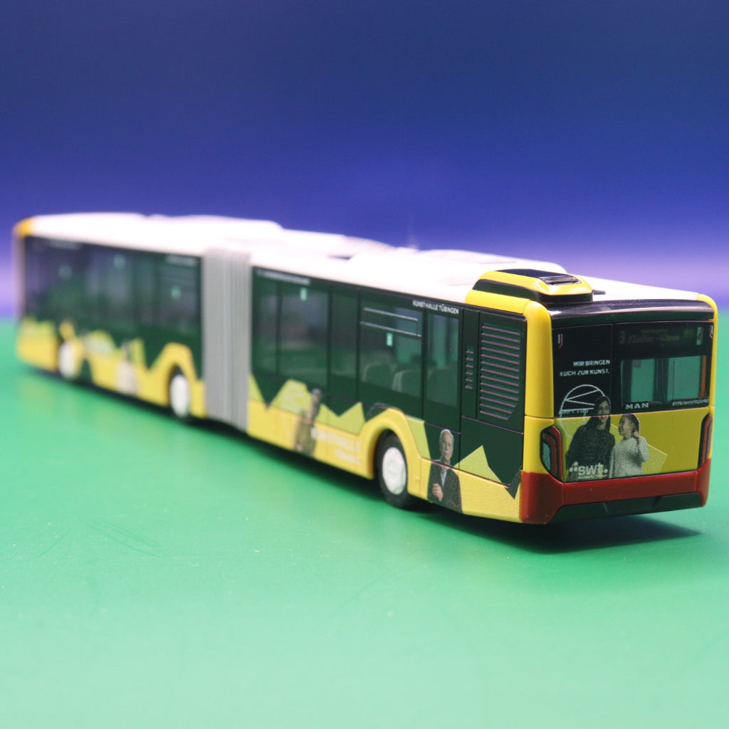 MAN New Lions City 18 - Stadtwerke Tübingen - Kunsthalle Tübingen - Modellbus Rietze 75834