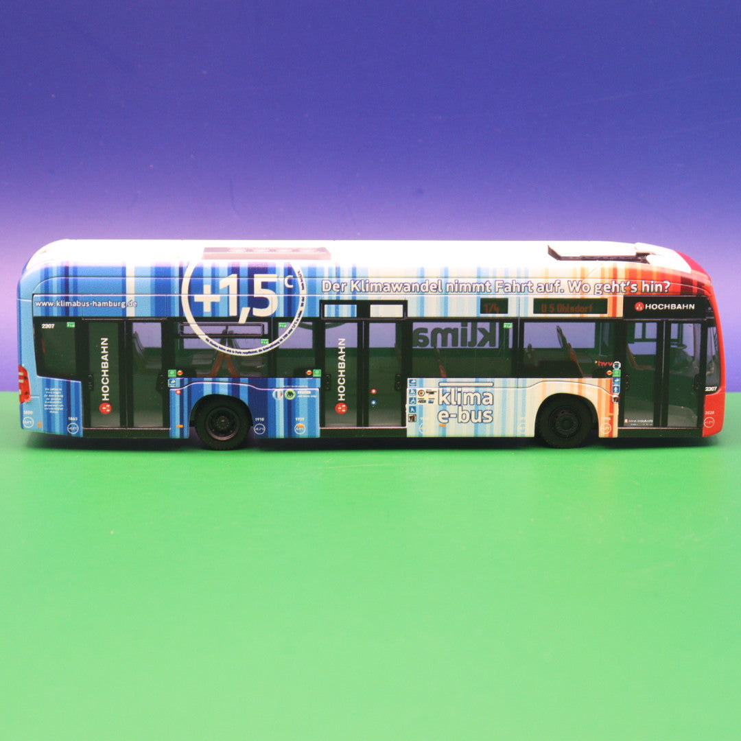Mercedes Benz eCitaro 12 - Hochbahn Hamburg - Klima Bus - Linie 174 U S Ohlsdorf - Modellbus Rietze 75592