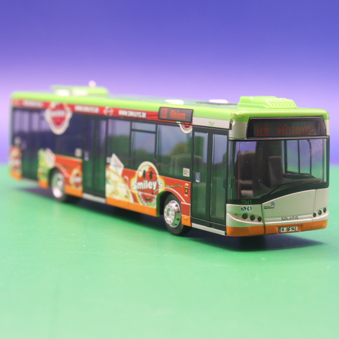 Solaris Urbino 12 - Üstra Hannover - Smileys Pizza - Linie 120 Ahlem - Modellbus VK Modelle