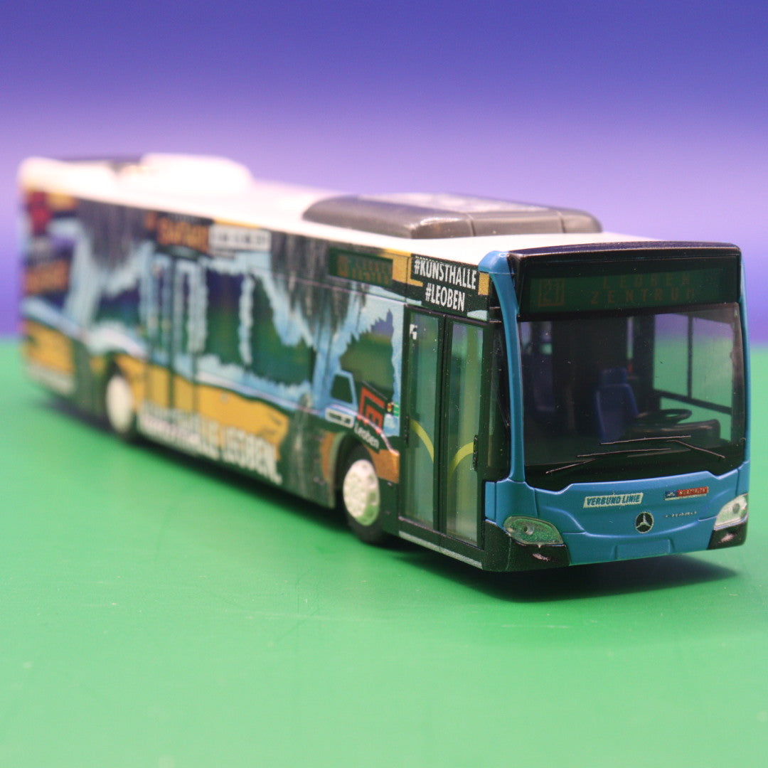 Mercedes Benz O530 Citaro C2 - Kunsthalle Leoben - Linie 21 Leoben Zentrum - (AT) Österreich - Modellbus Rietze 73453