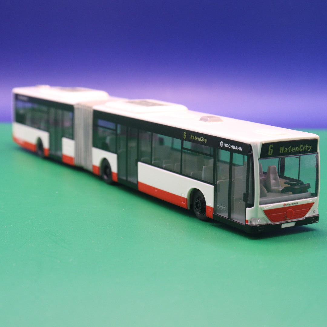 Mercedes Benz O530 Citaro G - Hochbahn Hamburg - Linie 6 Hafencity - Ohne OVP & Gebraucht - Modellbus Rietze