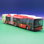 Solaris Urbino 18 - VAG Freiburg - Innen Grün Aussen Rot - Modellbus Rietze 76709